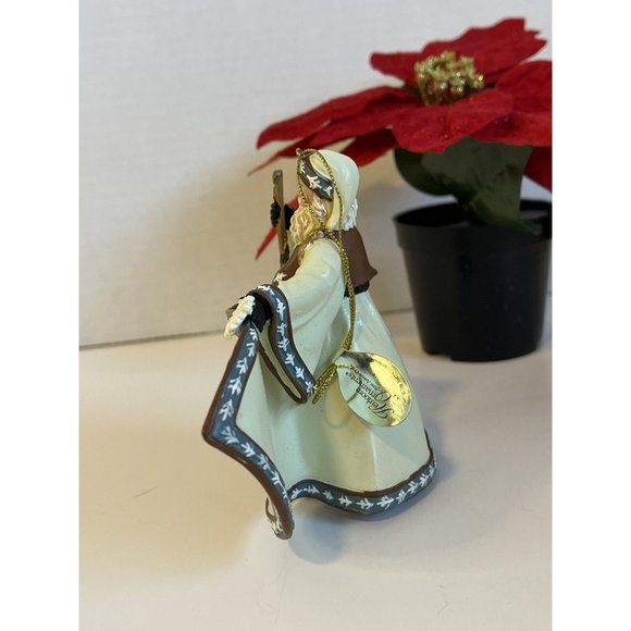 Ashton Drake THOMAS KINKADE Old World Santa Ornament WHITE CHRISTMAS DREAMS - Picture 5 of 8